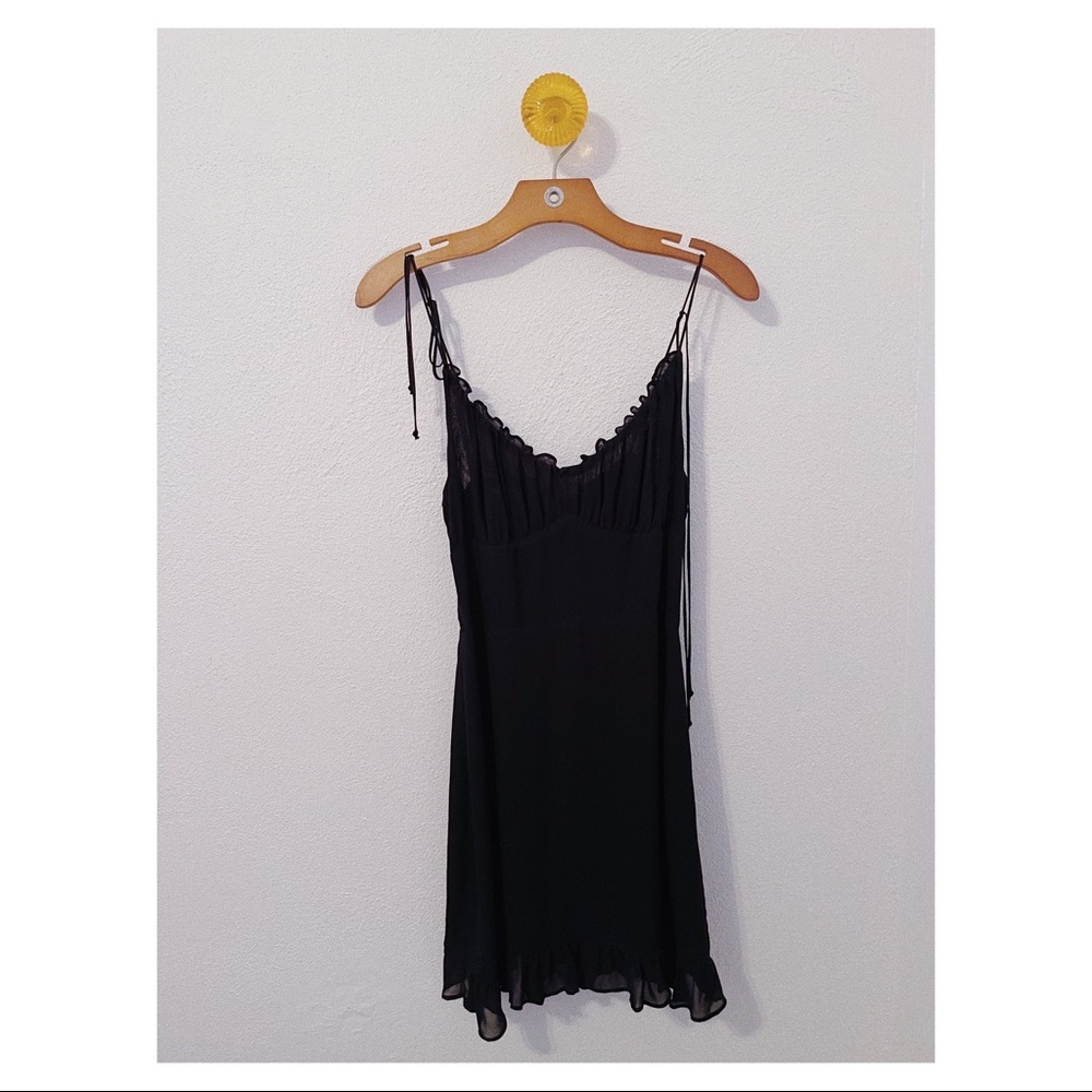 Reformation Esther Dress Size 6 in Black